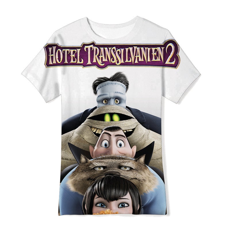3D Digital Printing Boys And Girls T-Shirts American Drama Anime El Casual Fashion Short-Sleeved Shirts - Image 4