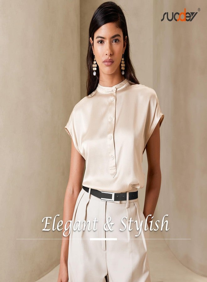 سوزدي حزامان جلديان رفيعان للنساء من SUOSDEY، عبوة من قطعتين، مناسبان للفساتين والجينز، مزودان بإبزيم فضي. - Image 3