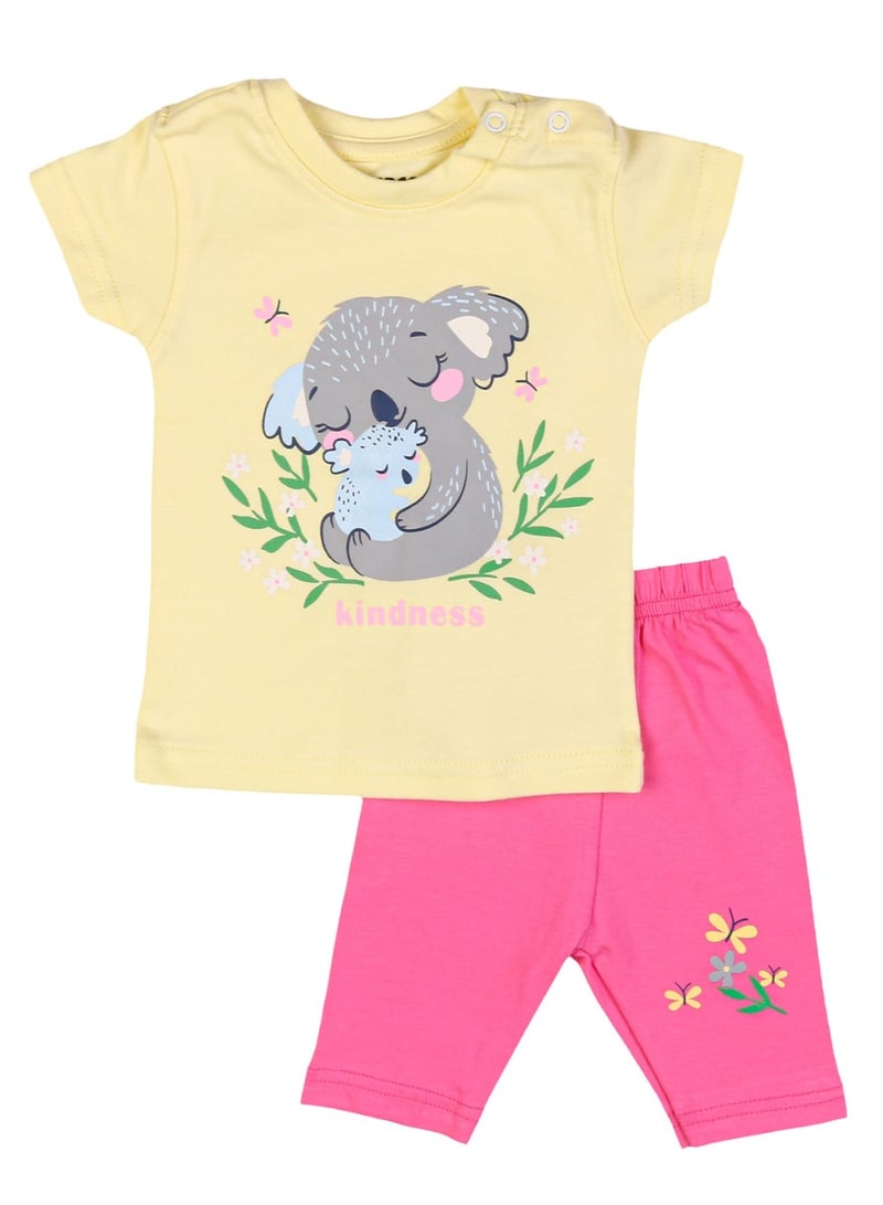 زيركون بيجامة بناتي صيفي - Image 1