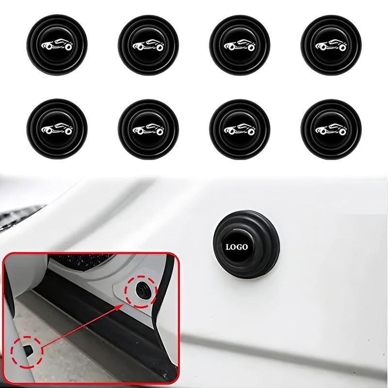 Pivdo Car Shock Absorber Protector Rubber Guard Pads Car Door Accessories and Gadgets for Enhanced Shock Absorption Compass, Wrangler, Meridian, S90, XC60, XC40, Hector, Astor, Gloster - Image 1