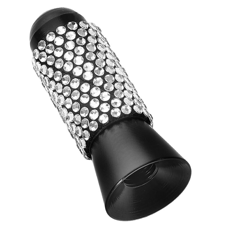 Short Universal Car Antenna 3.5cm White Rhinestone Exterior Accessory For Signal - Image 2