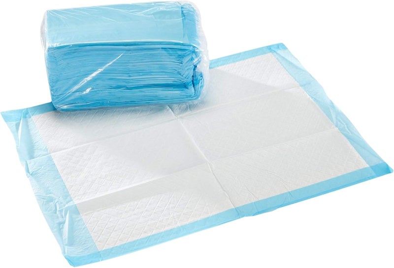 McKesson Underpads Disposable Bed Pads 17" x 24" [300 Count], Hospital Procedure Underpads, Medical Incontinence Chux Pads for Adults, Elderly, and Baby, Pee Pads - Image 1