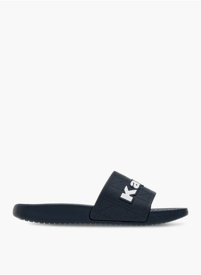 Kappa - Boys' Logo Embossed Slip-On Slides - Image 1
