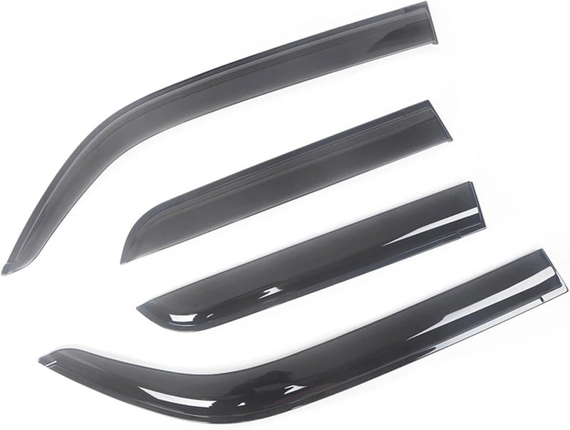 DEMULAX Auto Side Window Wind Deflectors for Q3, Q5, Q7 - Image 1