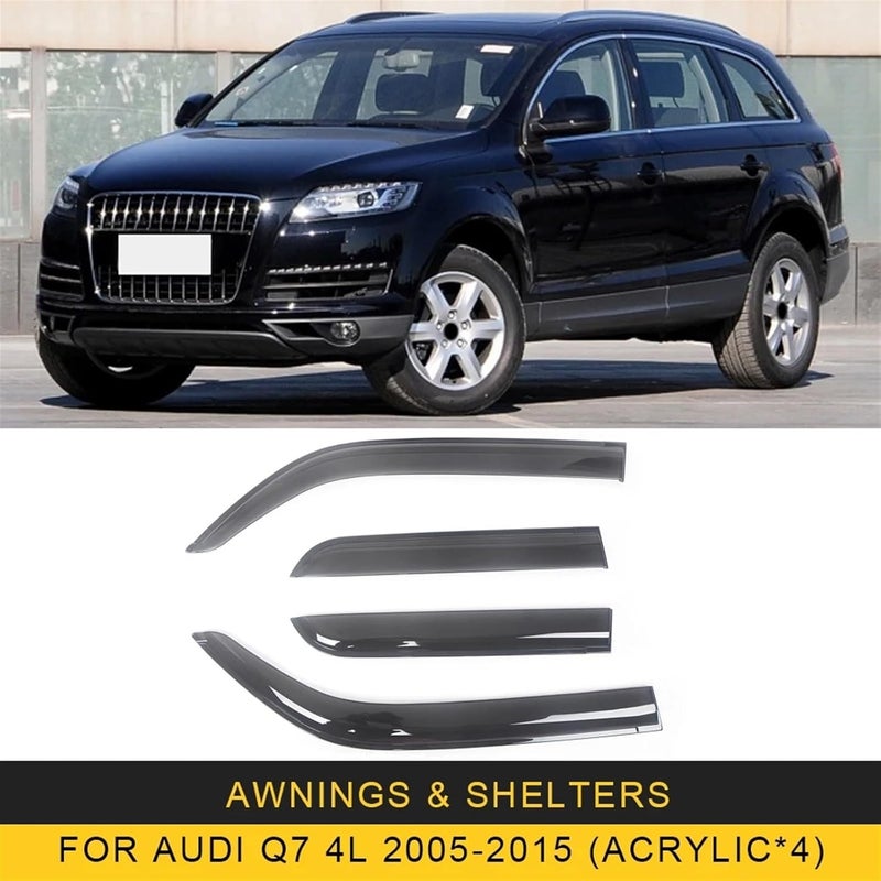 DEMULAX Auto Side Window Wind Deflectors for Q3, Q5, Q7 - Image 5