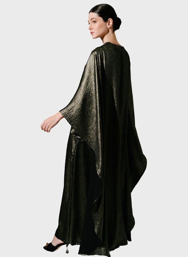 Demure Cape Sleeve Kaftan - Image 2
