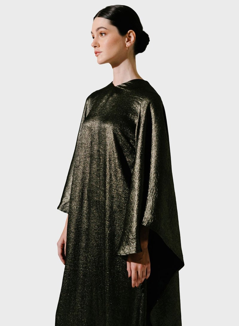 Demure Cape Sleeve Kaftan - Image 4
