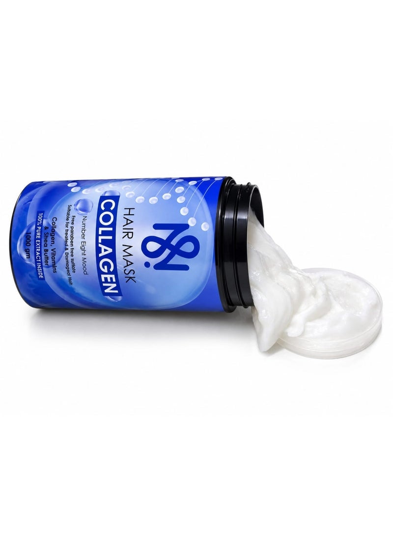 N8 Hair Mask Collagen for Deep Hydration and Damaged Hair Repair 1000gm - Image 2