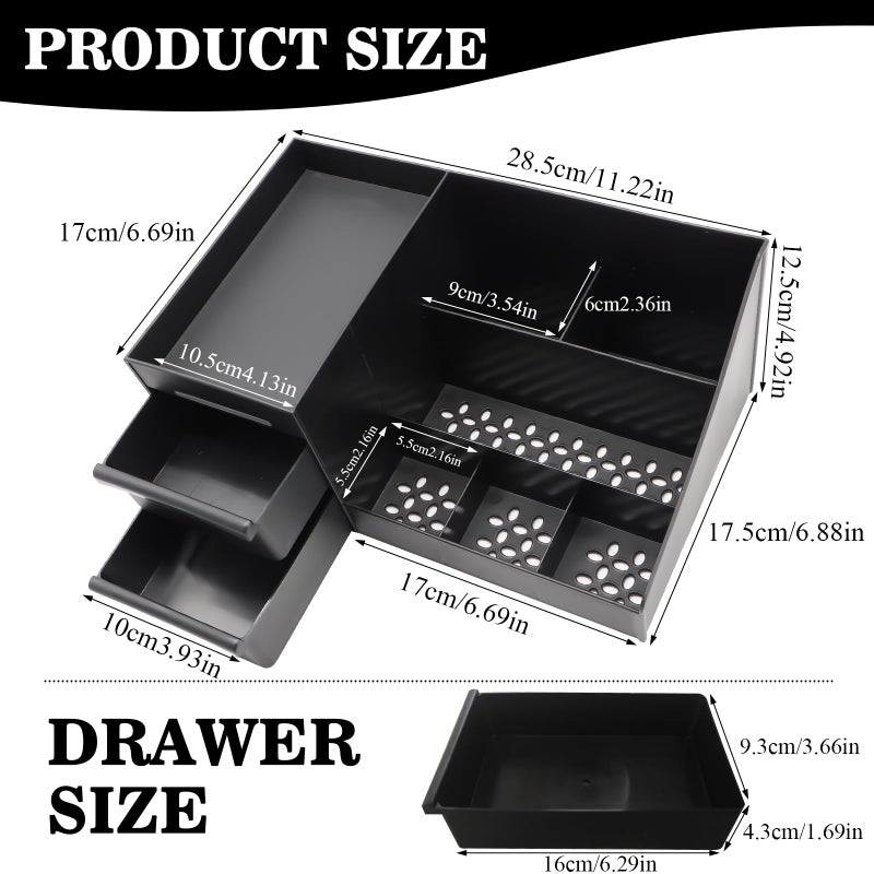 ZOCONE Cologne Organizer for Men, Perfume Stand Organizer, Dresser and Bathroom Organizers Countertop, Perfume Organizers for Mens Room Decor, Mens Bathroom Organizers and Storage, Cologne Shelf - Image 2