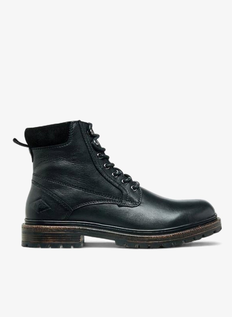 Lee Cooper Men Leather Panelled Ankle Boots - Image 3