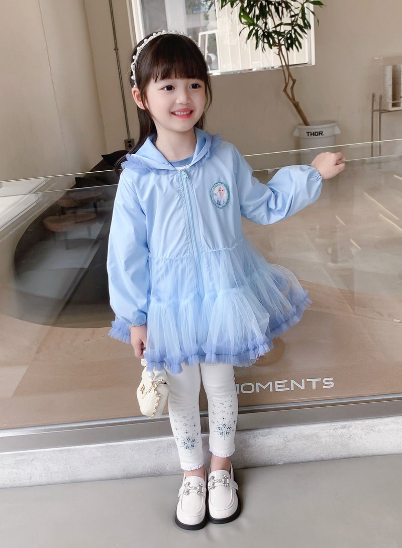 Loquat Fairy Princess Themed Party Dress Blue  - Image 1
