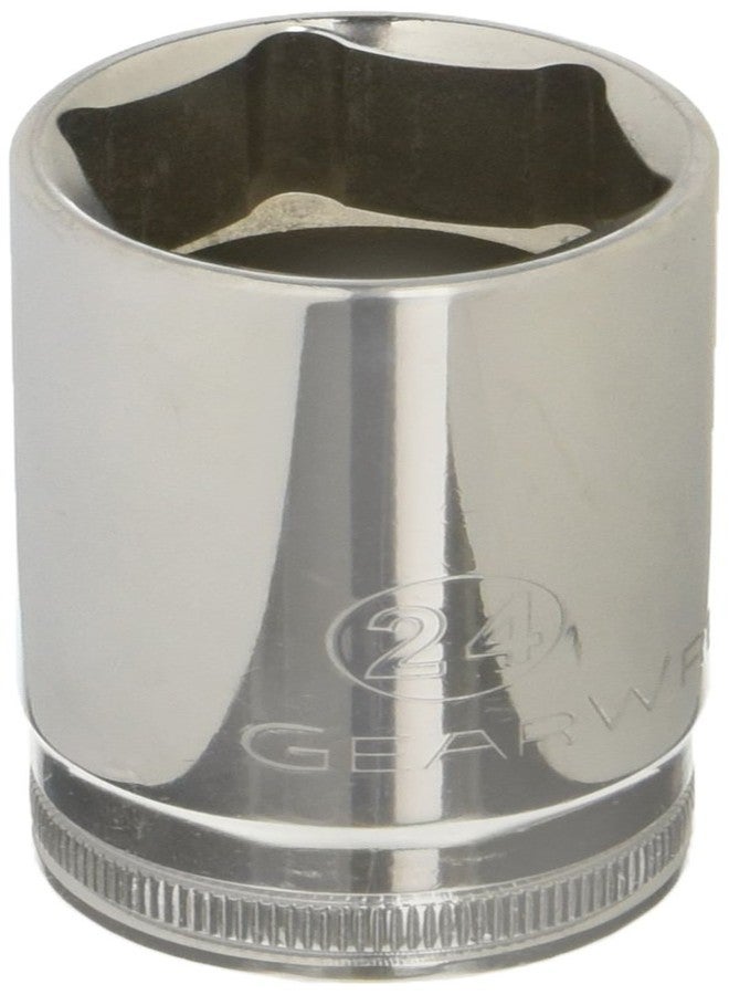GEARWRENCH 3/8" Drive 6 Pt. Deep Socket, 24mm - 80409 - Image 1