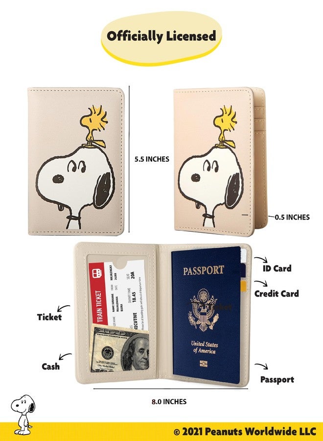 SALLY ROSE Peanuts Snoopy Passport Cover Official License, Cute Passport Holder, Snoopy Gifts - Image 4