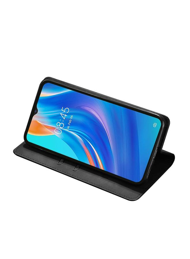 S-TOP Case For Honor X40i Skin Feel Magnetic Horizontal Flip Leather Phone Case - Image 4