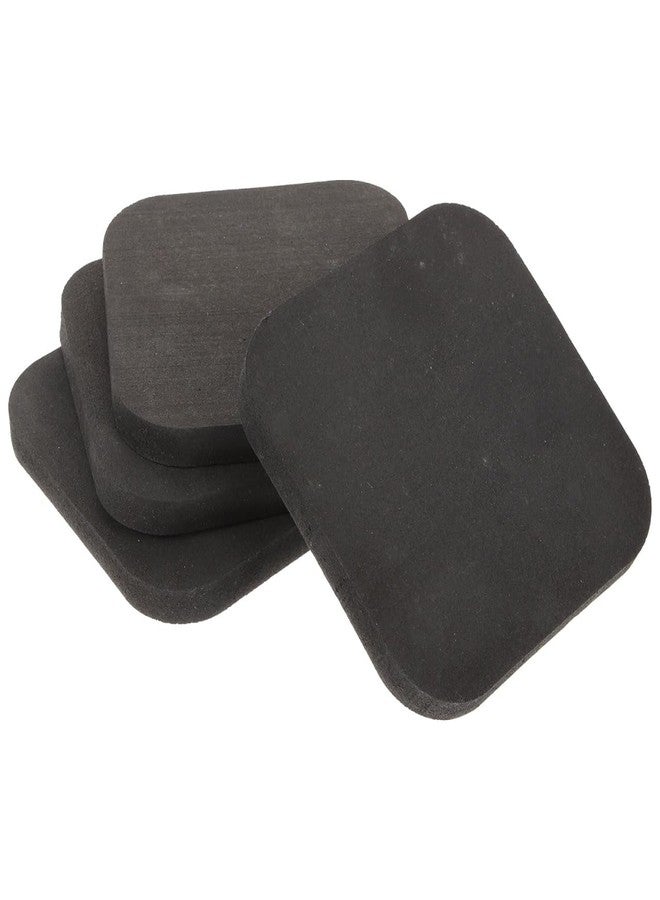 BRIGHTFUFU 4Pcs Exercise Pads Slip Treadmill Mats Gym Equipment Floor Mat Protectors Workout Pad for Home Gym - Image 1