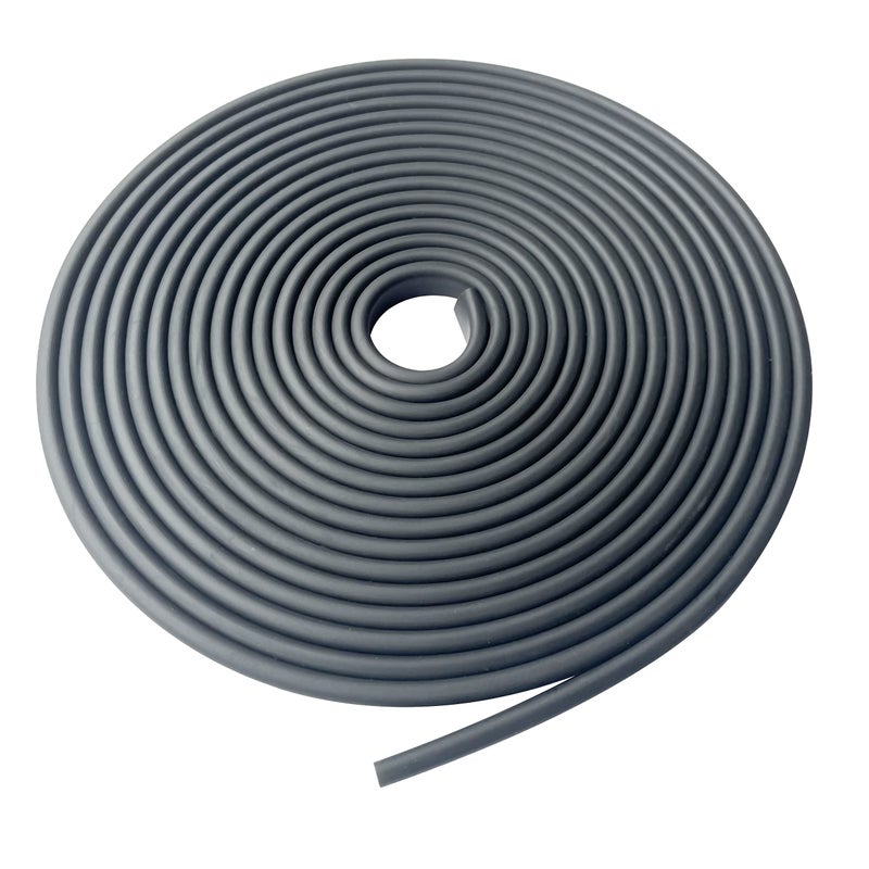 Protalwell Rubber Edge Trim, 1/16" U Channel Edge Trim, Edge Protector, Length 10Ft, U Shaped Gasket, EPDM Material, Black Color, Edge Protector for Sheet Metal1 - Image 2