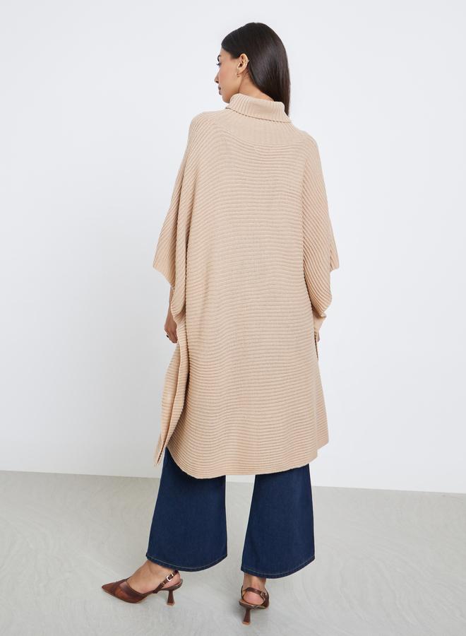 ستايلي سويتر كيب محبوك بقصة واسعة - Image 4