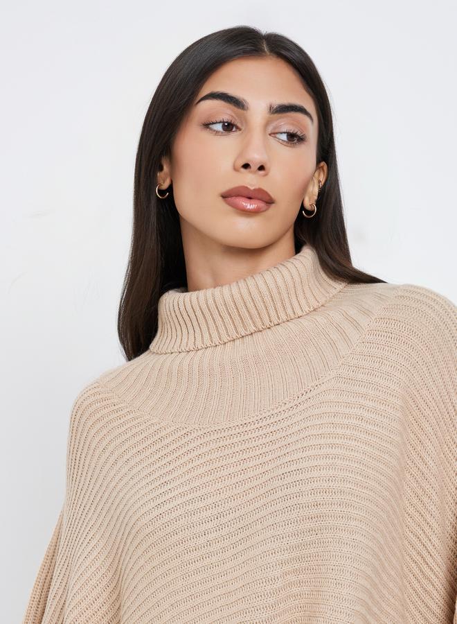 ستايلي سويتر كيب محبوك بقصة واسعة - Image 3