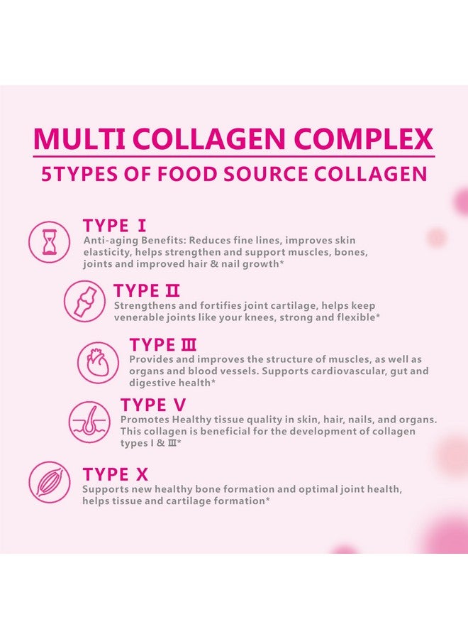OMOGS Collagen Peptides Capsule，Naturally Sourced Hydrolyzed Collagen with prebiotic & Cranberry Extract - Hair, Skin, Nail, Joint, Digestive Health & Immune Support, Non-GMO, 100 Capsule. - Image 3