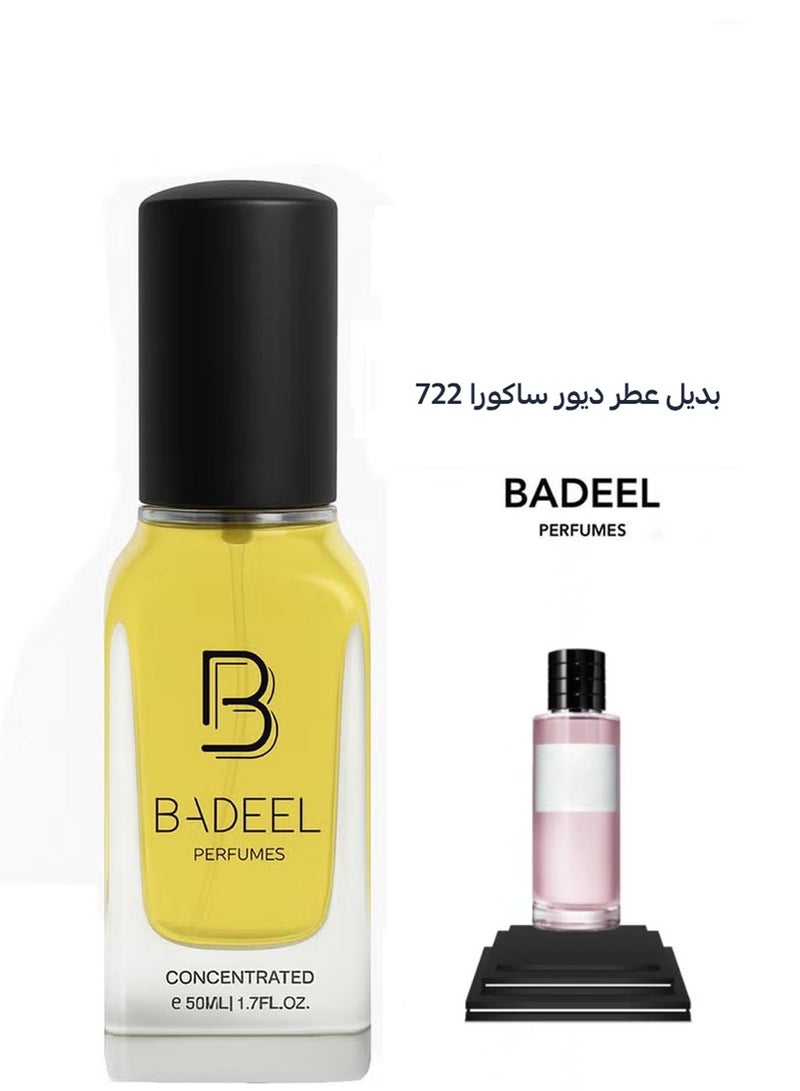 BADEEL 722 Perfume (Dior Sakura Alternative) – 50 ml - Image 1