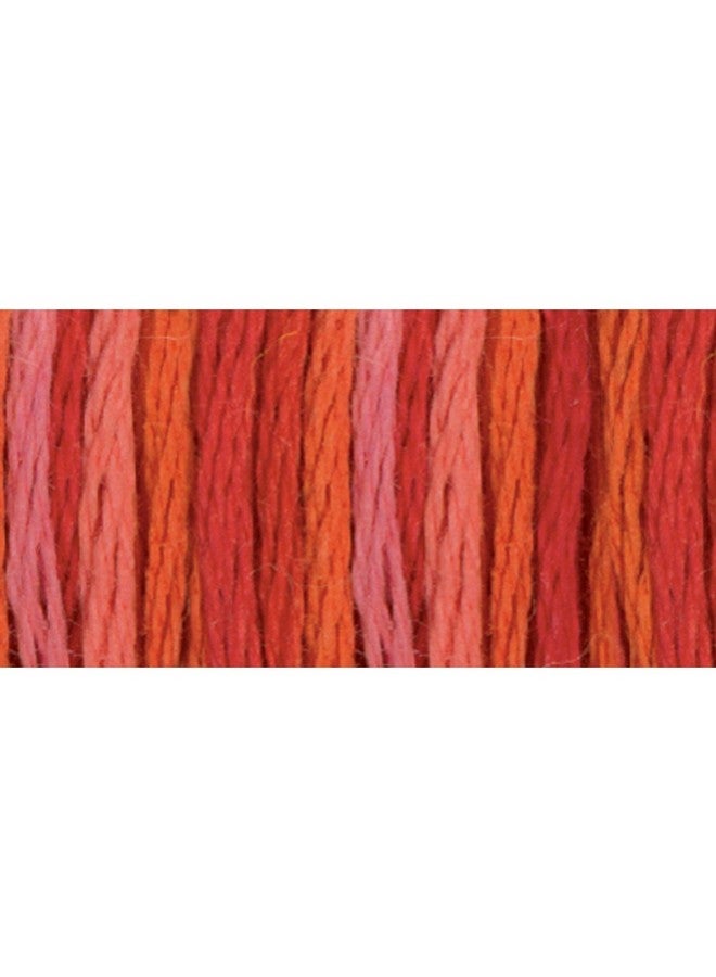 DMC 417F4200 Color Variations Six Strand Embroidery Floss 8.7Yard Wild Fire - Image 1