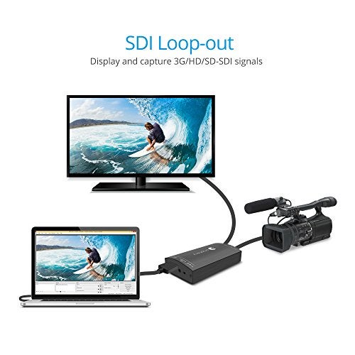 gofanco Prophecy SDI Video Capture Card Device Over USB 3.0 – 3G/HD/SD-SDI Signals, Capture and Stream to 1080p @60Hz with Loopout, Broadcast Live Stream from Camera, TAA Compliant (PRO-CaptureSDI) - Image 5