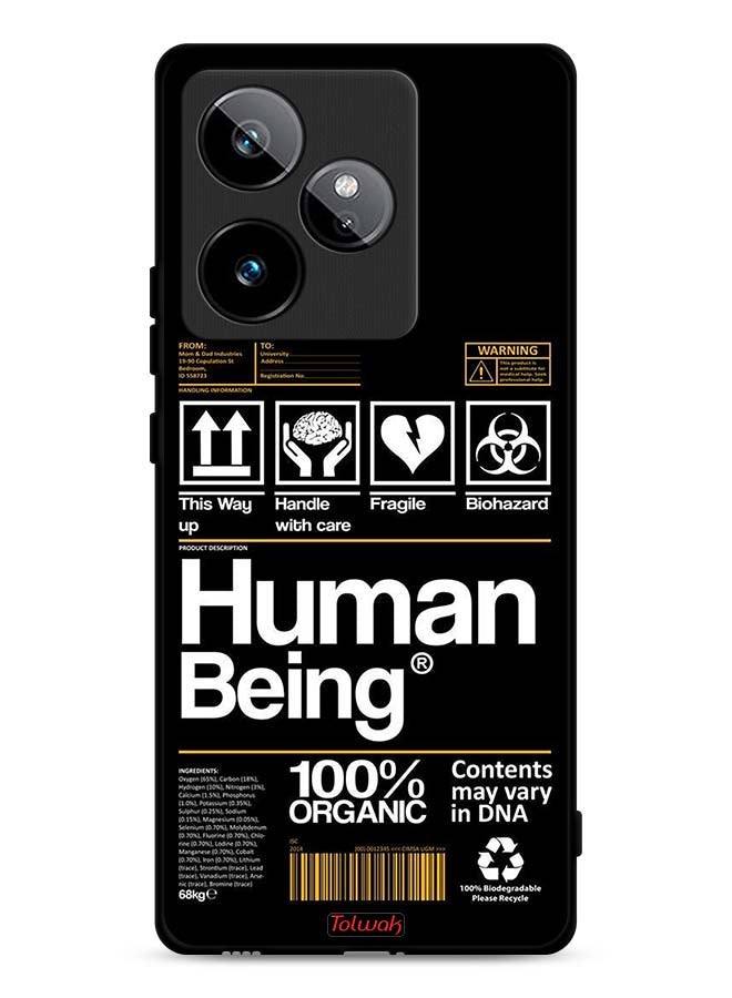Tolwak Realme GT 7 5G Protective Case Cover Human Being Sticker