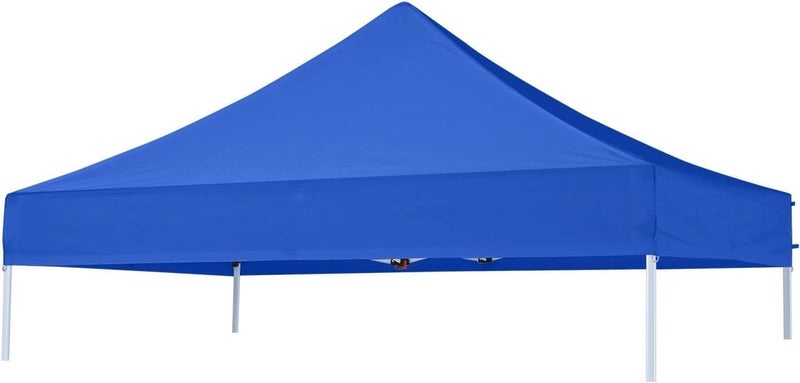 BRUSHFINCH 10X10 feet Heavy Duty Pop Up Foldable Canopy Tent with 4 Side Open Gazebo Tent for Outdoor GardenEvent Picnic Lawn Terrace Promotional Blue - Image 4