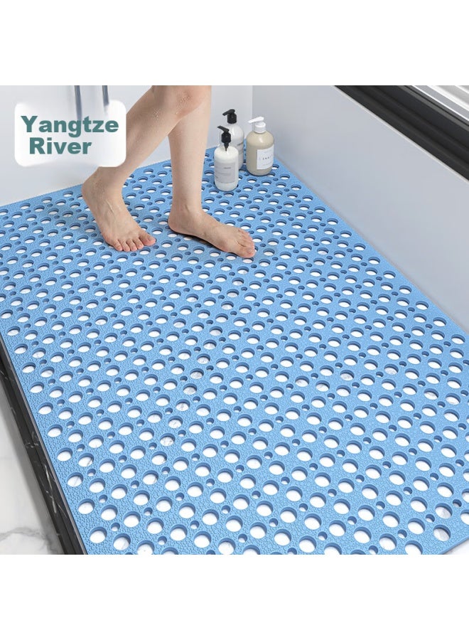 Dajiang Bathroom Non-slip Mat, Elderly Bathing Anti-fall Floor Mat, Shower Room Foot Pad, Bathroom Non-slip Mat, 80x120cm - Image 1