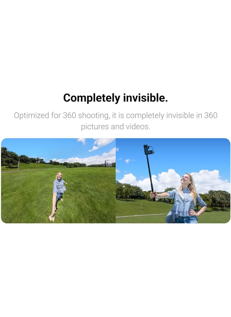 Insta360 insta360 X3 Mic Adapter External Microphone Adapter CameraTypeC and 35mm Audio Ports Support Charging While Recording Black  - Image 3