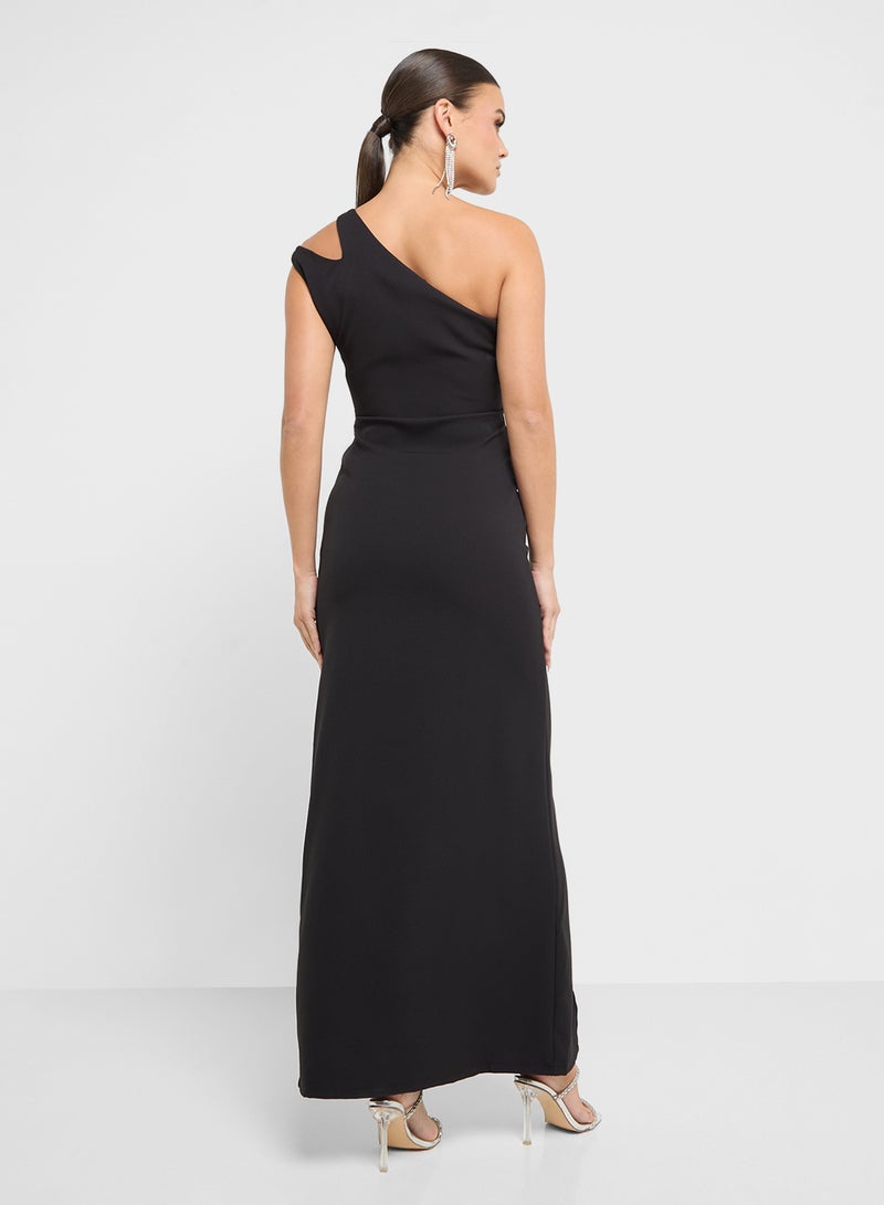 Ella Limited Edition Asymmetric Column Dress  - Image 2