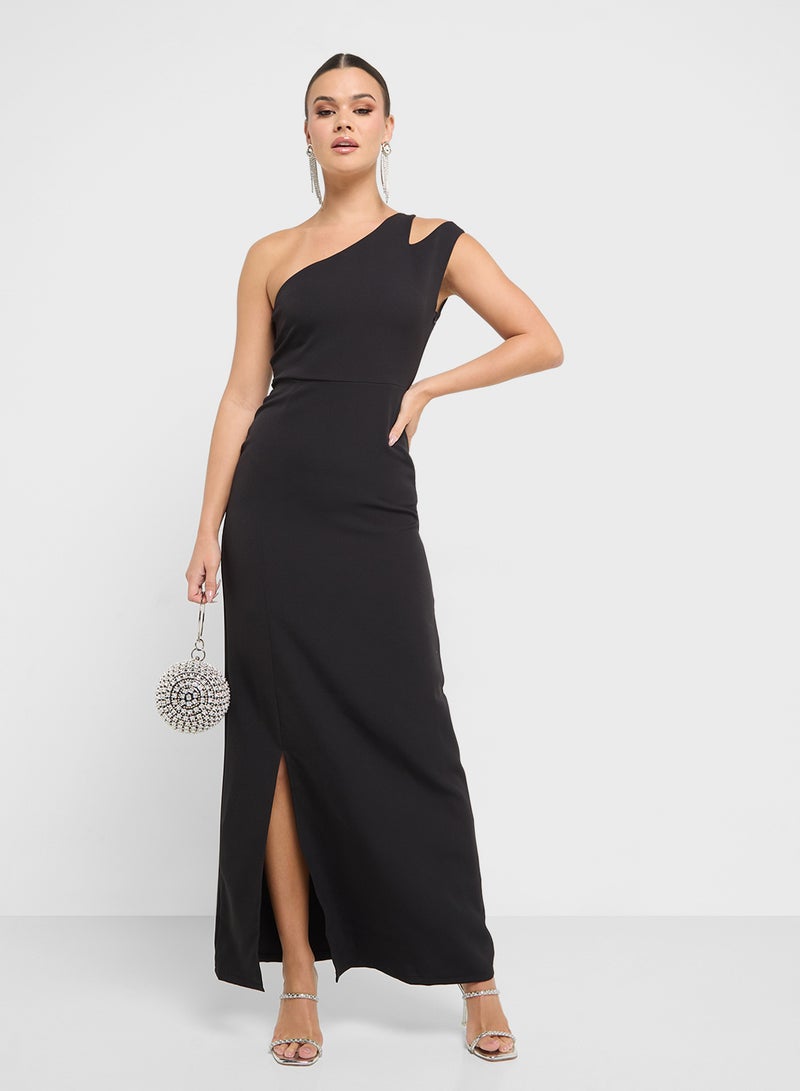 Ella Limited Edition Asymmetric Column Dress  - Image 4