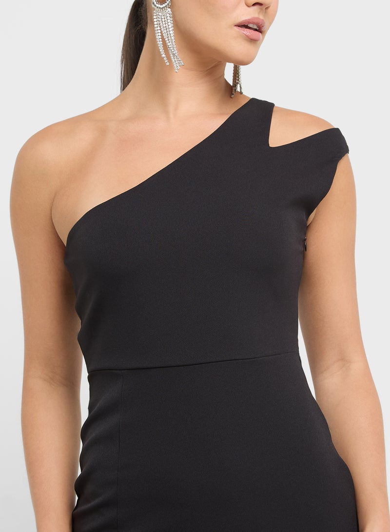 Ella Limited Edition Asymmetric Column Dress  - Image 3