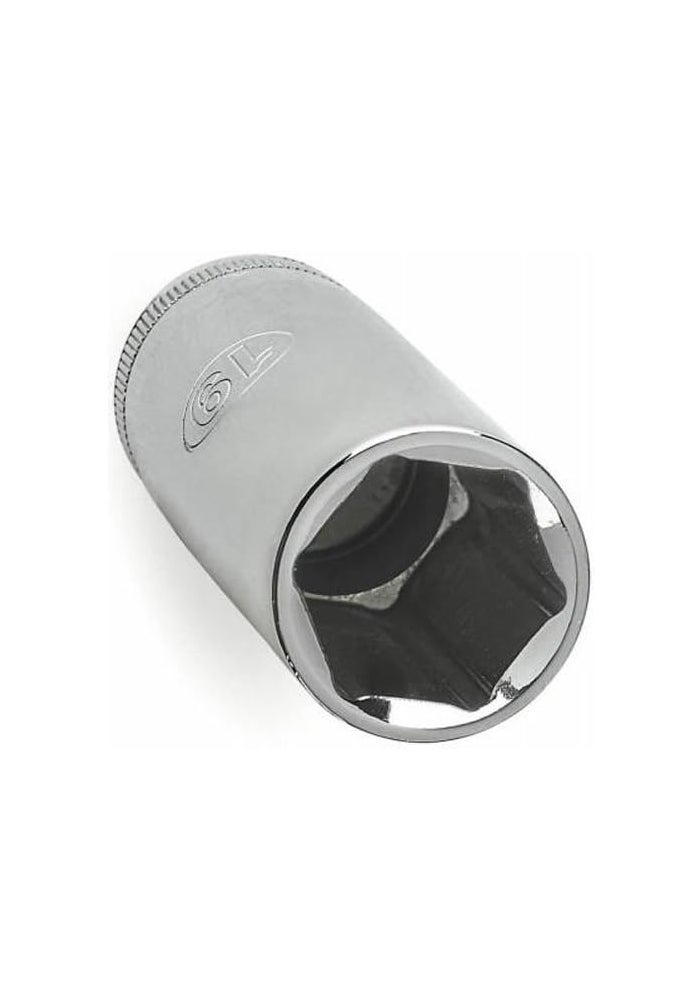 Apex Tool Group Master Mechanic 1/4" Drive 6 Point Shallow Socket, 9/16"