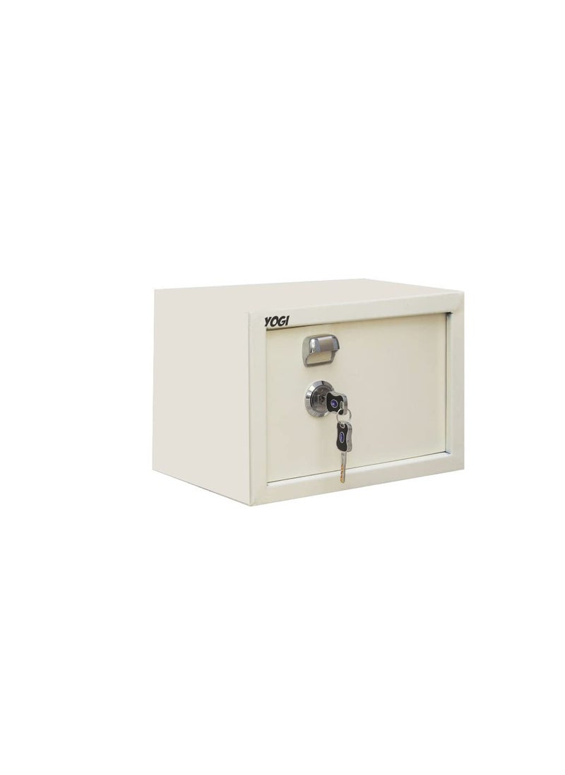 YOGIZ Mechanical Safe Locker Locker Intelligent Metal Deposit Safe Safe Box Safety locker Key Locker Steel Security Safe Lockers for HomeOfficeHotel101410INCHMade In India  - Image 1