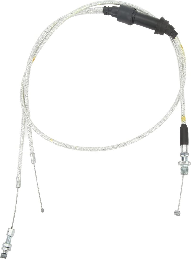Motorcycle Throttle Cable, Dual Throttle Cable, Better Performance with High Strength for CG150CC Engine, Replace Old Cable for Throttle Performance - Image 4
