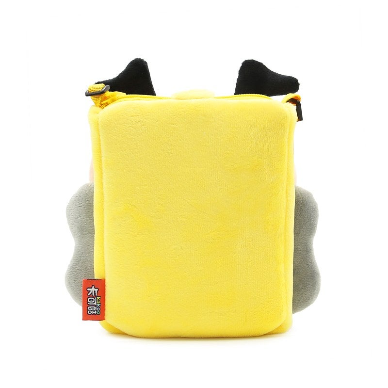 Plush Kids Crossbody Bag, Bee Animal Design, Soft Lightweight Shoulder Bag for Daily Outings - Image 4