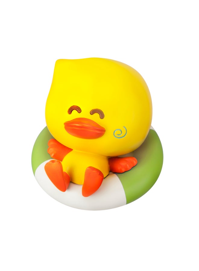 إنفانتينو Infantino Bath Duck Squirt & Temperature Tester 0M+ Baby Bath Toy with Heat Sensor - Image 1