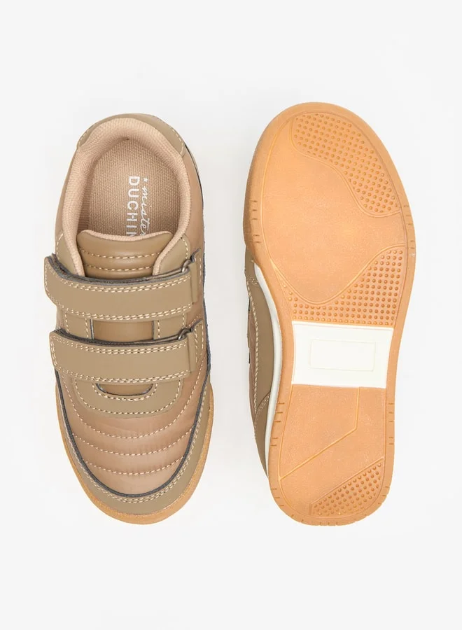 DUCHINI Mister Duchini Panelled Sneakers with Hook and Loop Closure