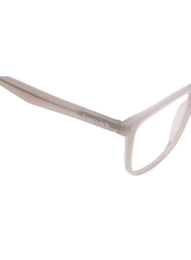 فاستراك نظارة طبية بإطار مربع رمادي