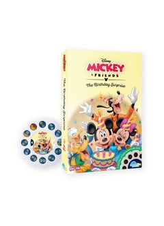 Moonlite Storytime Mickey And Friends The Birthday Surprise Storybook Reel, A Magical Way To Read Together, Digital Story For Projector, Fun Sound Effects, Learning Gift For Kids Age 1 Year And Up  - Image 1