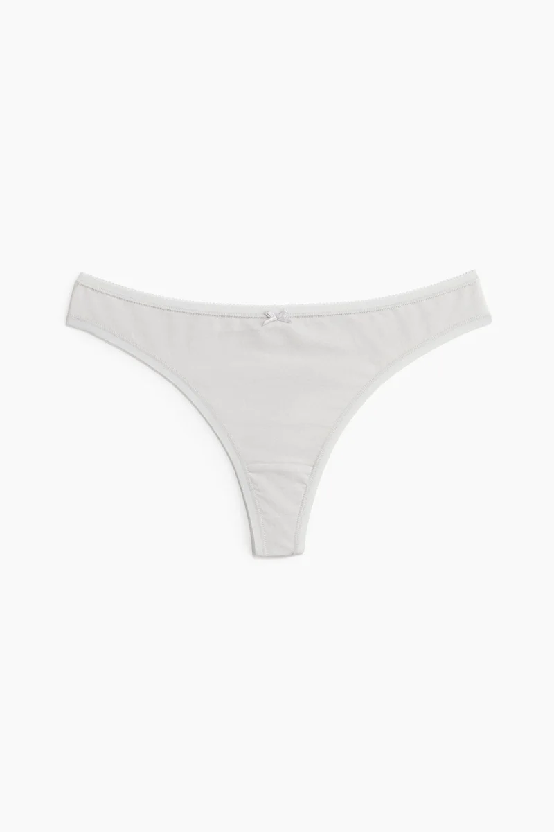 H&M 5-pack cotton thong briefs