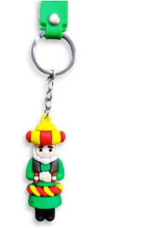 Multi-colored Ramadan shapes medallion, two pieces