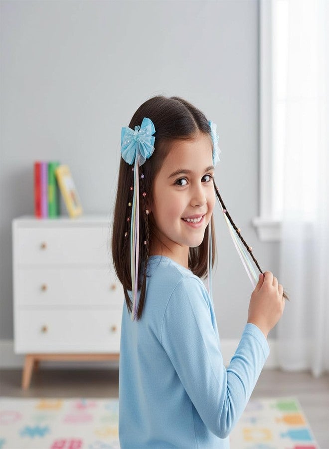 KARP 4Pcs Hair Pin with Braids - Cute, Durable Hair Accessories for Girls - Adjustable, Non-Slip Design for Everyday Wear (Hair Pin (K2528)-Style -2) - Image 4