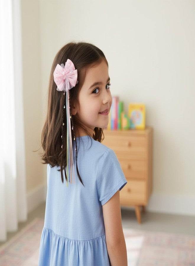 KARP 4Pcs Hair Pin with Braids - Cute, Durable Hair Accessories for Girls - Adjustable, Non-Slip Design for Everyday Wear (Hair Pin (K2528)-Style -2) - Image 5