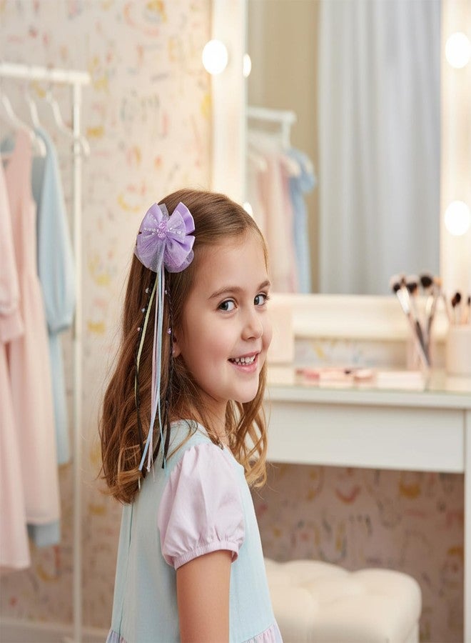 KARP 4Pcs Hair Pin with Braids - Cute, Durable Hair Accessories for Girls - Adjustable, Non-Slip Design for Everyday Wear (Hair Pin (K2528)-Style -2) - Image 2
