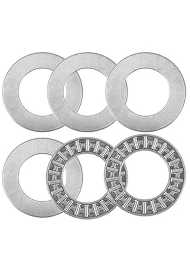 Thrust Needle Roller Bearing 20mm ID 35mm OD Ultra Thin Axial Roller Bearing 6pcs - Image 1