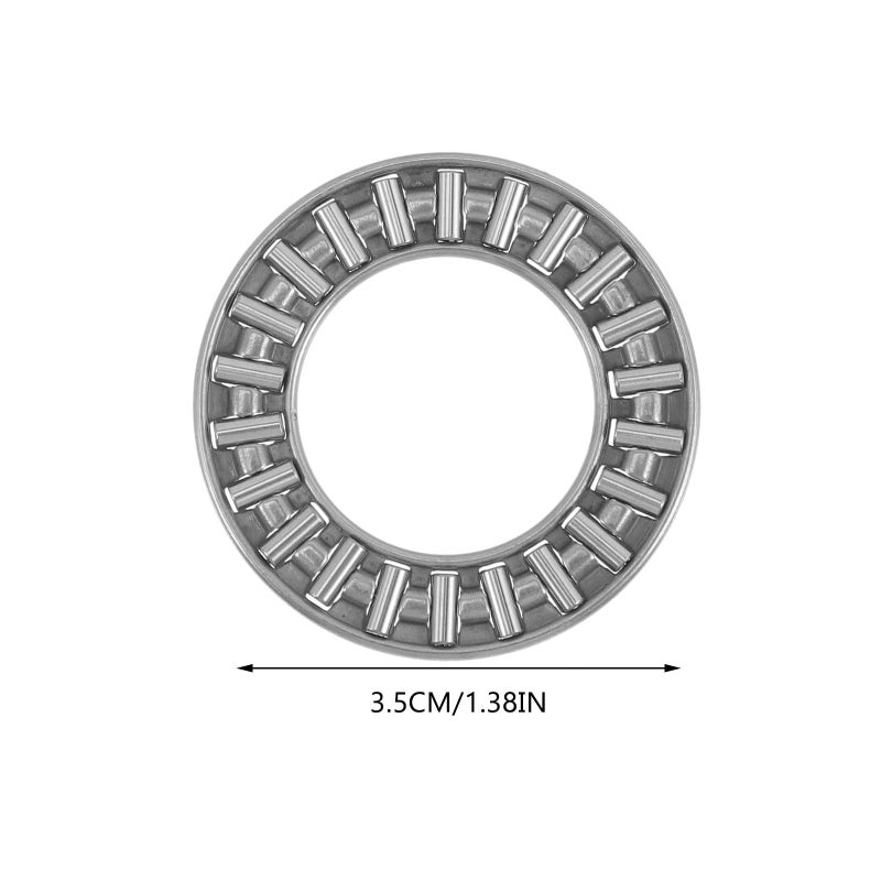 Thrust Needle Roller Bearing 20mm ID 35mm OD Ultra Thin Axial Roller Bearing 6pcs - Image 3