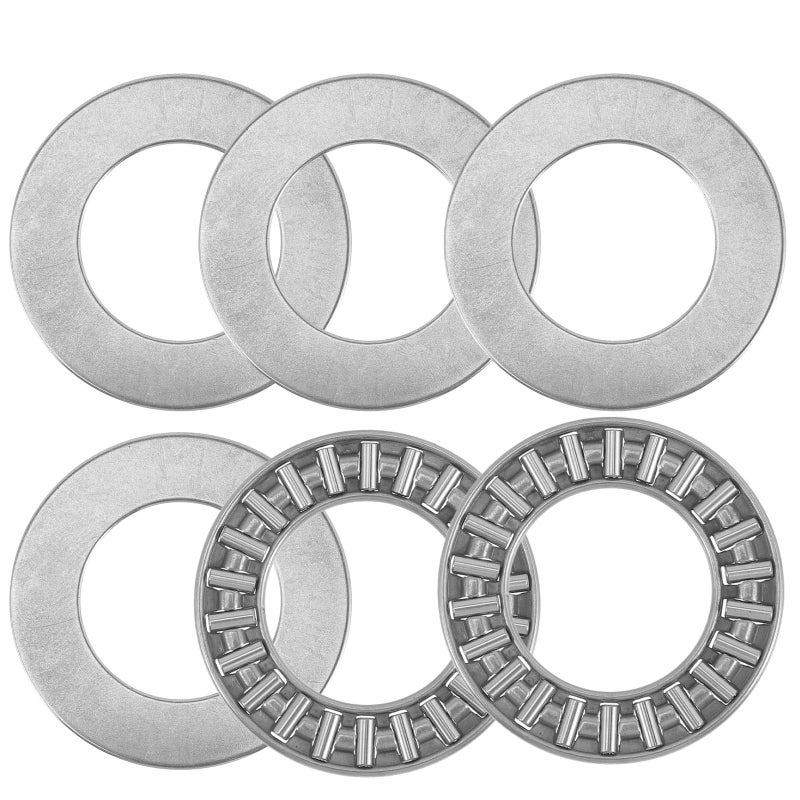 Thrust Needle Roller Bearing 20mm ID 35mm OD Ultra Thin Axial Roller Bearing 6pcs - Image 2
