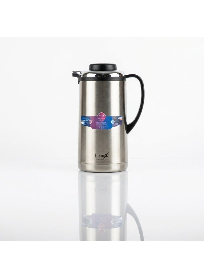 Homex Stainless Steel Tea Coffee Vacuum Flask Thermos 1.9L, Double Wall Insulation Hot Cold Water/Tea/Coffee Flask BPA-Free Leak-Proof for Home Office Outdoor - Image 2